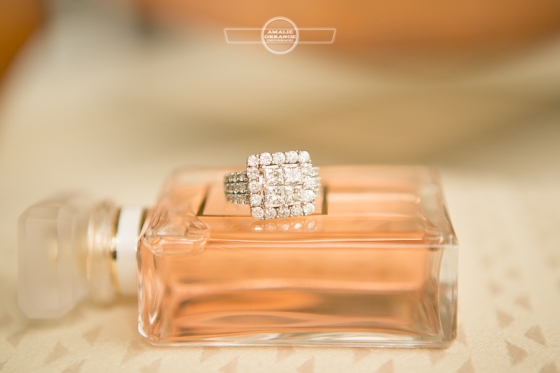Chanel perfume with ring